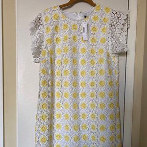 J.Crew Dress with Daisy Eyelet Pattern